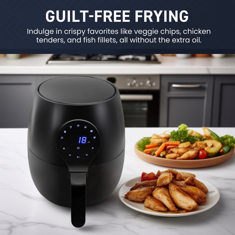 Elite Cuisine  EAF3155 5.3Qt. Digital Air Fryer
