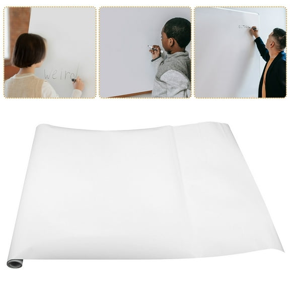 HEMOTON  Dry Erase Paper for Wall Wallpaper Large Board Whiteboard Office