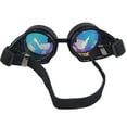 thumbnail image 3 of SAYFUT New Rainbow Kaleidoscope Glasses Welding Steampunk Goggles Diffraction Laser Crystal Lens, 3 of 5