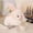 WH.White, variant on ​10 Inch White Bunny Stuffed Animal Plush Pillow - Soft Rabbit Doll for Kids Room Decor, Nursery, Gifts | Cute Cuddle Toy for Boys & Girls - Machine Washable White