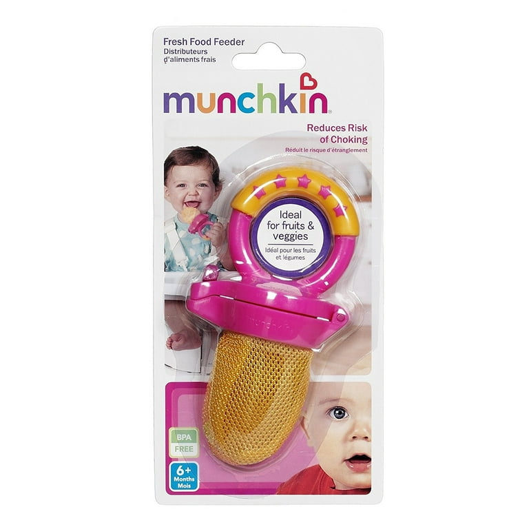 Munchkin Baby Silicone Food Feeder - Green (Green, White)