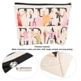 thumbnail image 3 of Music Fans Makeup Bag, Stylish Travel Toiletry Bag Large Capacity Innovative  for Stationery for Cosmetics, 3 of 7