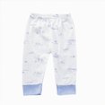 thumbnail image 6 of NOLDARES Newborn Layette Gift Set 8Piece Baby Boy Girl Clothes Bodysuits, Pants Essentials and Accessories Outfits(A090-Blue), 6 of 7
