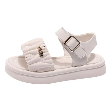 

Toddler Girls White Athletic Sandals 8 Years-9 Years