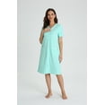 thumbnail image 4 of Richie House Zipper Front Housecoat Short Sleeve Nightgown Long Housedress Duster RHW2898-A-L, 4 of 7