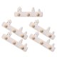 thumbnail image 5 of White Miniature Hook for Doll House Decoration Made of Synthetic Material 5 Pieces, 5 of 5