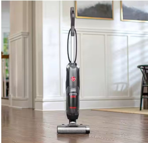 Streamline Corded Wet/Dry Hard Floor Cleaner and Vacuum Cleaner with Self Cleaning System for Sealed Hard Floors, Black
