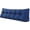 Navy Blue, variant on Triangular Wedge Pillow Headboard for California King Bed, Large Backrest Pillow with Removable Cover for Sitting Up in Bed and Couch