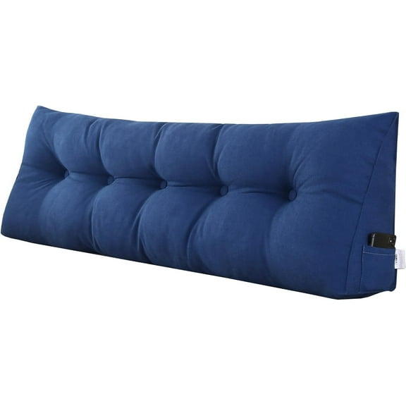 Pillow headboard California King Size for Couch Oversized headboard Pillow with Removable Cover Back Rest Pillows for Sitting up in Bed