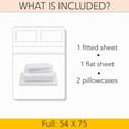 thumbnail image 5 of PRATYUX Full 4-PC Sheet Set 1000-TC 100% Egyptian Cotton, 18 inch Deep Pockets - Taupe, 5 of 7