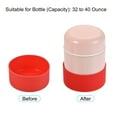 thumbnail image 3 of Uxcell 90mm ID Anti-slip Bottom Sleeve Cover Water Bottle Boot Red, 3 of 5