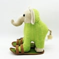 thumbnail image 3 of 11.7" Elephant with Slippers Tralalero Tralala Plush, Stuffed Animal for Playtime & Snuggling, Perfect for Home Decor and Collectible Gift Italian Brainrot Tralalero Tralala AI Italian Animals Toy, 3 of 5