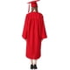 thumbnail image 3 of Diploma de la Universidad de Toga y birrete de graduación para adultos 2023 Disfraz de graduación de secundaria Rojo M para hombres y mujeres, 3 of 5