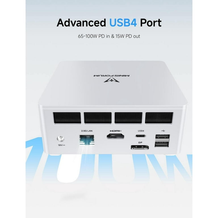 MINISFORUM UM750L Slim Mini PC AMD Ryzen 5 7545U 32GB RAM+1TB SSD