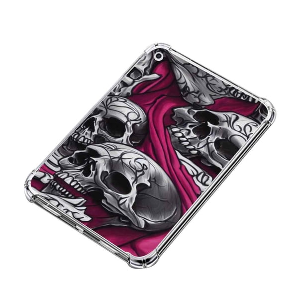 Compatible with iPad mini 6 2021 Phone Case, Skull-7 Case Silicone Protective for Teen Girl Boy Case for iPad mini 6 2021