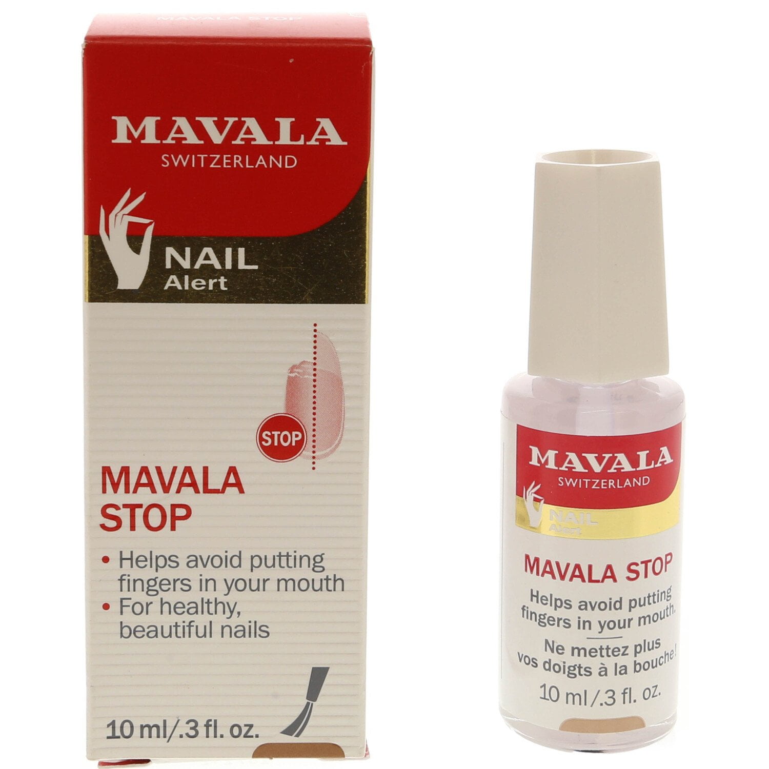 Mavala Anti-Nail-Biting Polish Bitter Coating to Prevent Biting - White |  eBay
