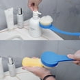thumbnail image 3 of Btideas Back Brush Long Handle, 20.5” Back Scrubber for Shower, Shower Brush for All Skin, Nylon, 3 of 7