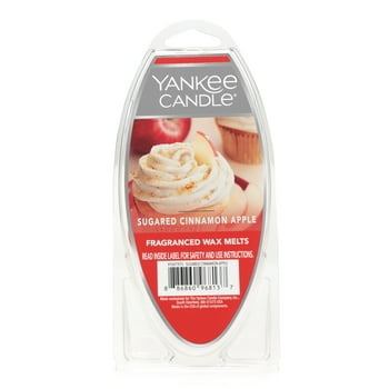 Yankee Candle Sugared Cinnamon Apple Fragranced Wax Melts (Single Pack)