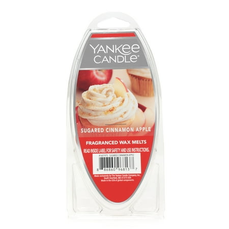 Yankee Candle Sugared Cinnamon Apple Fragranced Wax Melts (Single Pack)