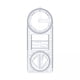 thumbnail image 1 of 4 Plantillas De Dibujo Matemático De Regla Geométrica Multifuncional Para Carpintería Estilo A, 1 of 8