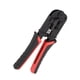 thumbnail image 2 of Uadme Alicates para Engarzar, Alicates para Engarzar Red, Herramienta Pelacables Cortador De Alambre Engarzadora De Conector RJ 8P 6P para Cable De Red, 2 of 7