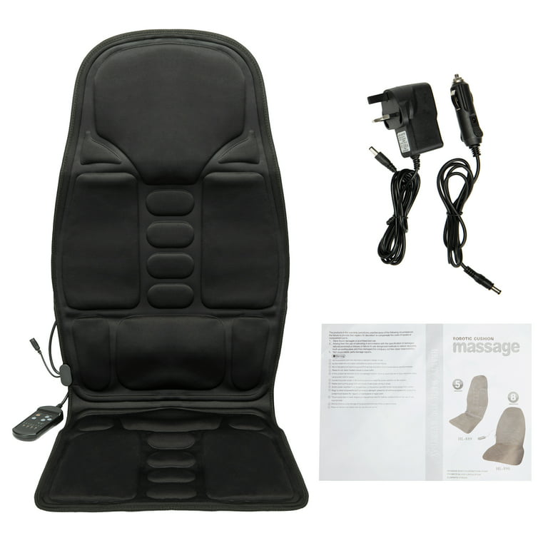 Car Chair Body Massage Heat Mat With Lumbar Support Pad And Back Massager  Multifunctional Heated Seat Covers Cushion For Neck Pain Relief H220428286z  From Doer69, $58.8