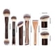 thumbnail image 2 of Set 7 Brochas Maquillaje Profesional Modelo Café, 2 of 4