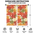 thumbnail image 2 of Harvest Season Rustic Autumn Harvest Thanksgiving Curtains Set of 2 Farmhouse,42x84in Kitchen Curtains Fall Holiday Long Curtain, 2 of 5