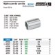 thumbnail image 1 of Niple, acero galvanizado, cuerda corrida, 1/2' cédula 40 Foset Niple, acero galvanizado, cuerda corrida, 1/2' cédula 40, 1 of 1