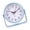 Peacock Blue, variant on Yihuala Elegant Table Clock Quiet Battery Operated Timepiece for Artistic Homes Decoration in Various Space
