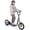 Green, variant on Gymax Kick Scooter Carbon Steel Frame W/12'' Air Filled Wheel Youth Kids Green & Grey