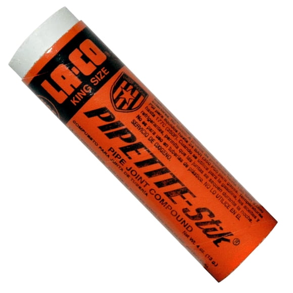 LA-CO PIPETITE-Stik Compuesto para Rosca de Tubería en Barra Suave, Temperatura de 177 °C, 113 g