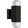 thumbnail image 1 of BAZZ Luvia Outdoor Wall Sconce Integrated LED 18W 3000K Aluminum Fixture, 1 of 4