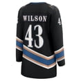 thumbnail image 3 of Women's Fanatics Tom Wilson Black Washington Capitals Alternate 50th Anniversary Premier Breakaway Player Jersey, 3 of 3