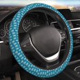 thumbnail image 5 of Rateoe Sea Turtle Pattern Elastic Stretch Steering Wheel Cover, Universal 15 inch, Microfiber Breathable , Anti-Slip, Odorless, Easy Carry, 5 of 6