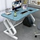 thumbnail image 4 of Metal Laptop Office Desk Writing Vanity Living Room Supplies Computer Desks Legs Setup Escritorios De Ordenador Modern Furniture My Lux Decor Round, 4 of 10