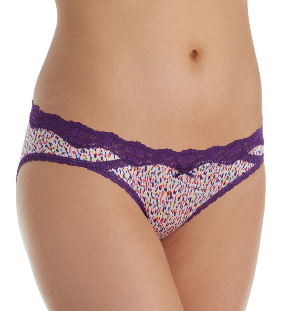 Maidenform Women's Maidenform DM0016 Micro Cheekini Panty with Lace