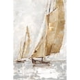 thumbnail image 3 of Harper, Ethan 13x18 Black Modern Framed Museum Art Print Titled - Golden Sails II, 3 of 5