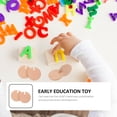 thumbnail image 4 of 1 Set Wooden Interlocking Rings Toy Education Hand-eye Coordination Sensory Toy, 4 of 8