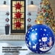 thumbnail image 5 of Bola de Papá Noel de 60CM, bola inflable de Navidad grande con asa, regalos para niños FLhrweasw Nuevo, 5 of 8