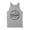 Grey, variant on Let's Doula This Tank Top Unisex Large White