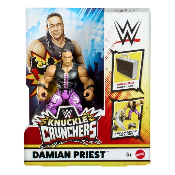 Damian Priest - WWE Knuckle Crunchers 9 Mattel WWE Toy Wrestling Action Figure