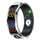 thumbnail image 3 of Smart Ring Health Tracker, IP68 Touch Control Smart Health Ring for Women Men, Fitness Tracker Conxión de Aplicacia Para Ciclismo que Ejecuta Natación, 3 of 7