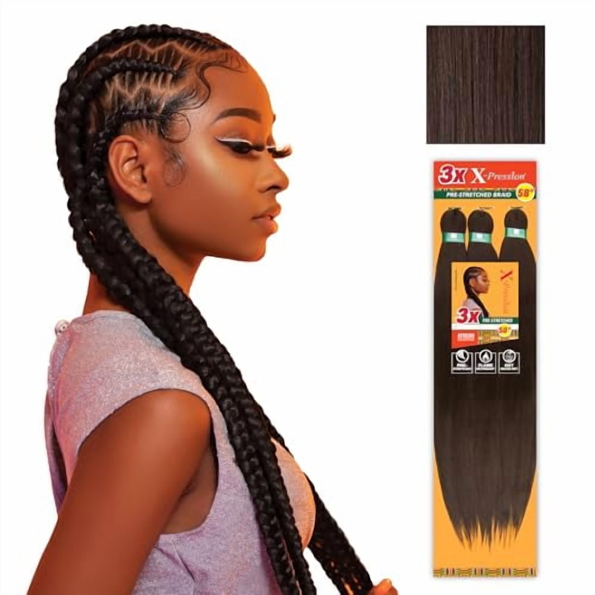 Darling Jozi Locs Crochet Hair 2X Pack, 18 inch, #1, Adult, Female