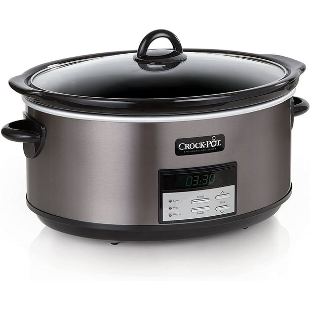 Crock Pot Slow Cooker8 Quart Programmable Slow Cooker with Digital
