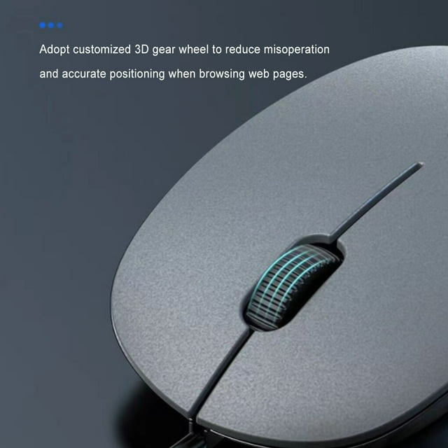 Mouse Wired Thin Matte Computer Mouses Computers Fitting Desktop Game Networking Laptop Gift Networking Keyboards Table Working Black