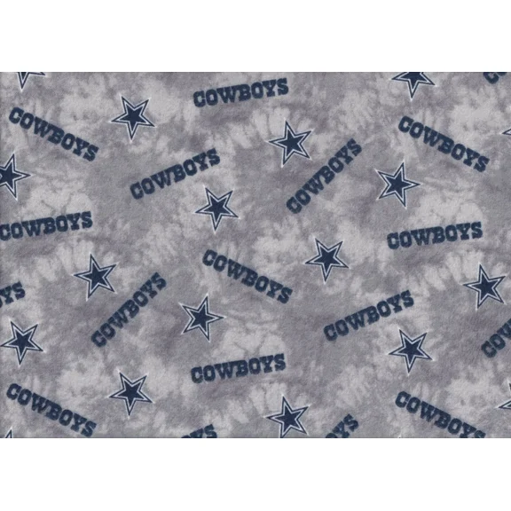 Dallas Cowboys NFL NFC East Flannel Fabric (1 Yard)