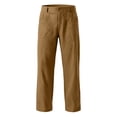 thumbnail image 5 of LONKITO Mens Pants with Pockets Relaxed Fit Cotton Bland Trousers Lightweight Casual Summer Beach Pants, 5 of 8