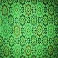 thumbnail image 1 of Ahgly Company Indoor Square Patterned Green Area Rugs, 6' Square, 1 of 6