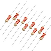 1/4 Watt 2.2K Ohm Carbon Film Resistors 5% Tolerances 0.25W 400pcs 4 Color Band